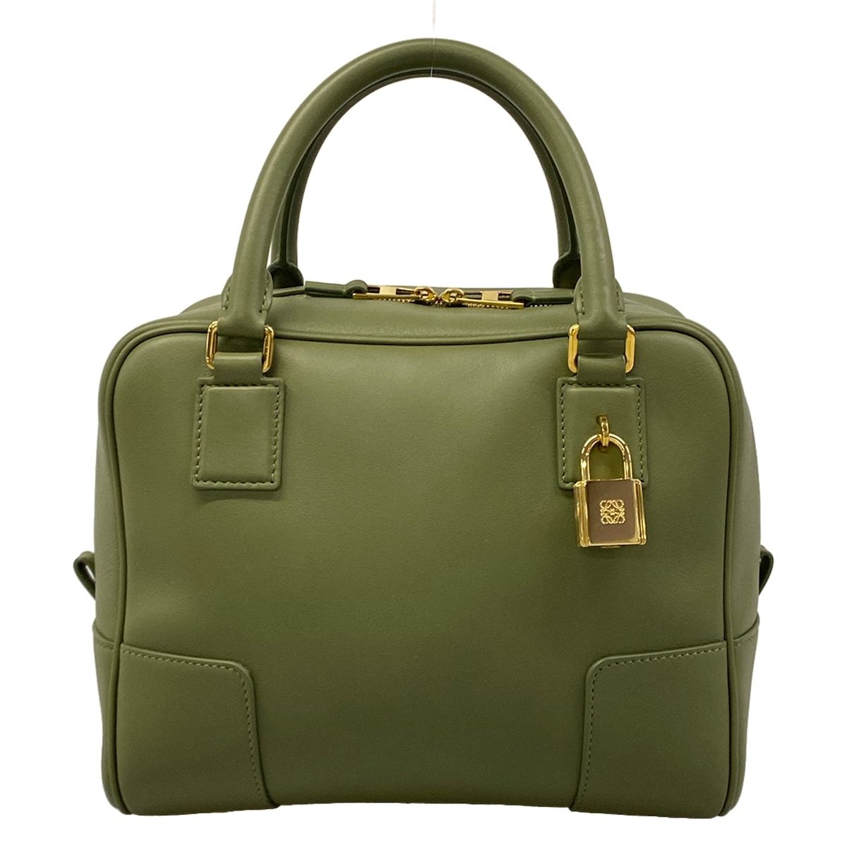 Loewe Handbag Amazona 19 Square Dark Green