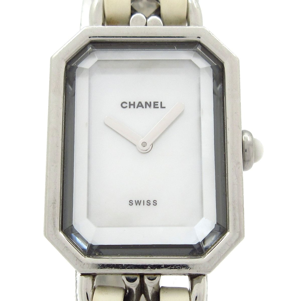 Chanel Watch Premiere Shell L White