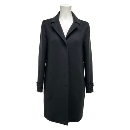Loro Piana Coat 38 S Dark Gray Long Sleeve Autumn Winter Cashmere