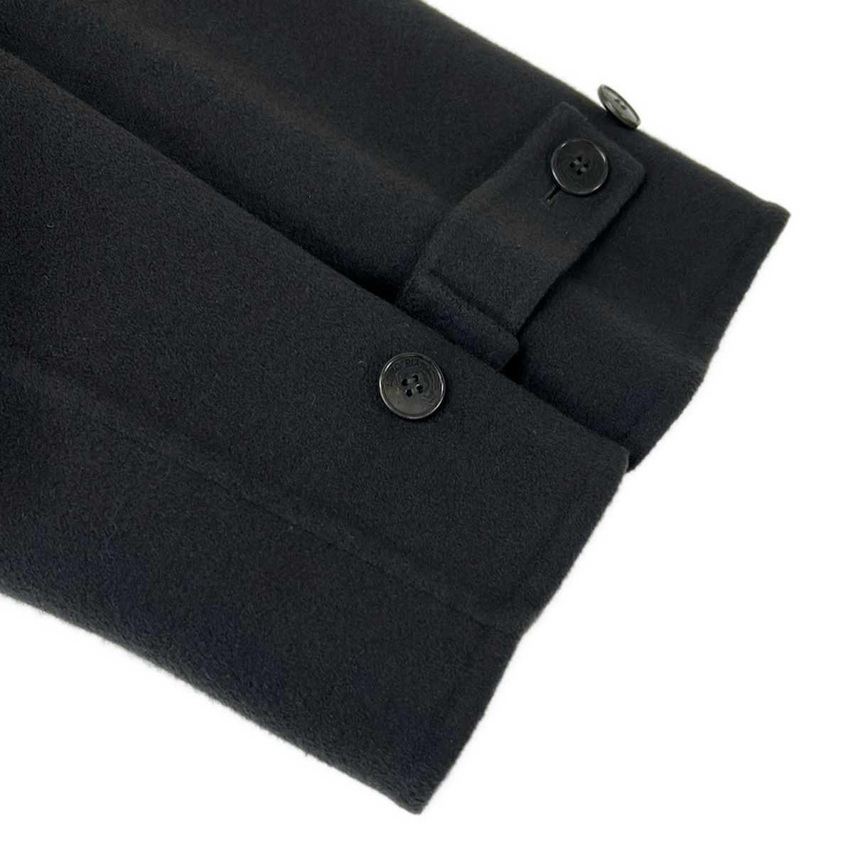 Loro Piana Coat 38 S Dark Gray Long Sleeve Autumn Winter Cashmere — view 6