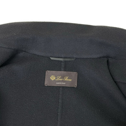 Loro Piana Coat 38 S Dark Gray Long Sleeve Autumn Winter Cashmere — view 8