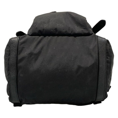 Gucci Backpack GG Pattern Black Leather — view 5