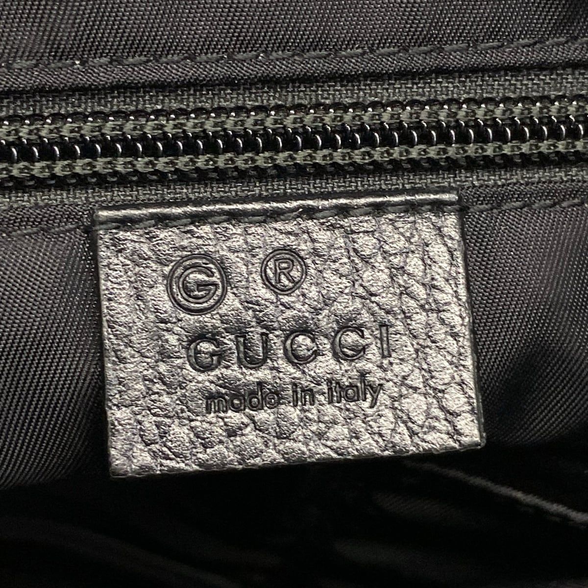 Gucci Backpack GG Pattern Black Leather — view 8