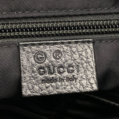 Gucci Backpack GG Pattern Black Leather — view 8