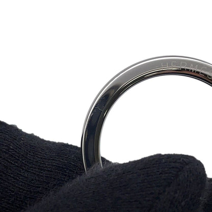 Hermes Key Holder Pulp Jaune Poussin Silver Epsom — view 5