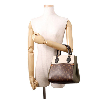 Louis Vuitton Handbag Monogram Leather Fold Tote PM 2-Way — view 4