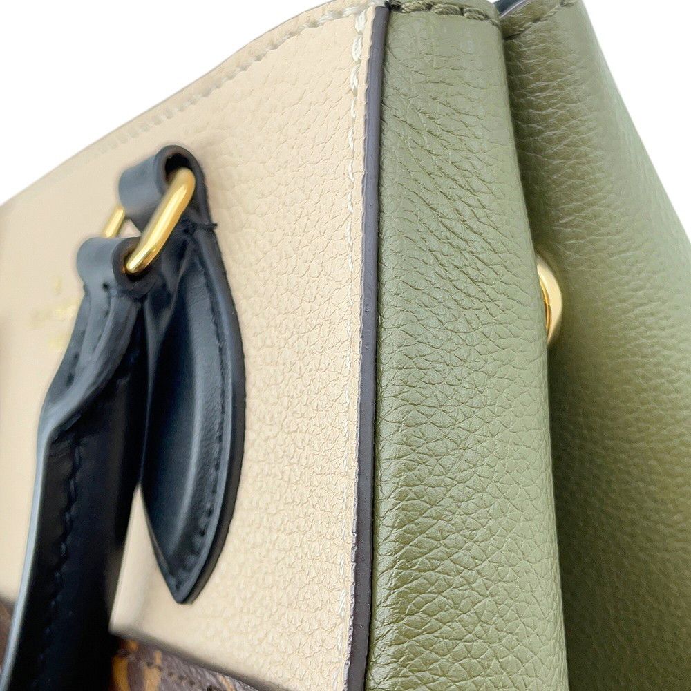 Louis Vuitton Handbag Monogram Leather Fold Tote PM 2-Way — view 8