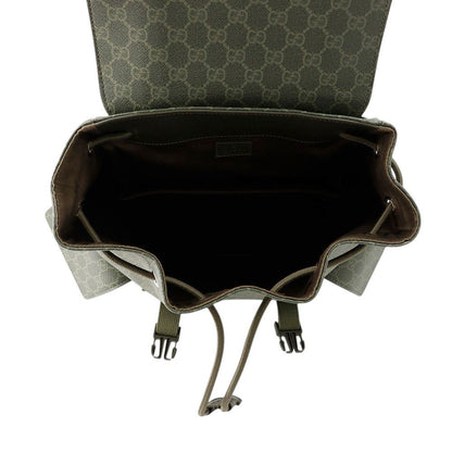 Gucci Large GG Supreme Backpack — view 5