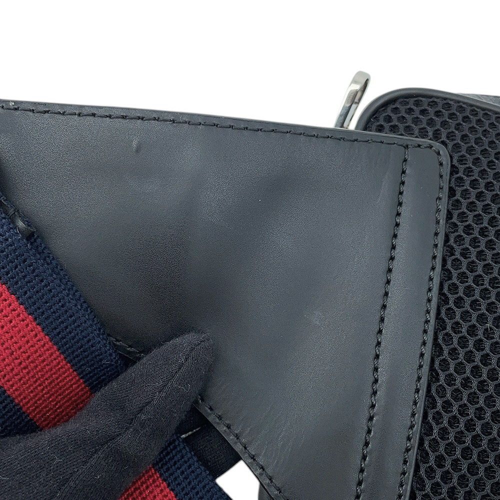 Gucci Belt Bag GG Supreme Leather Black — view 8