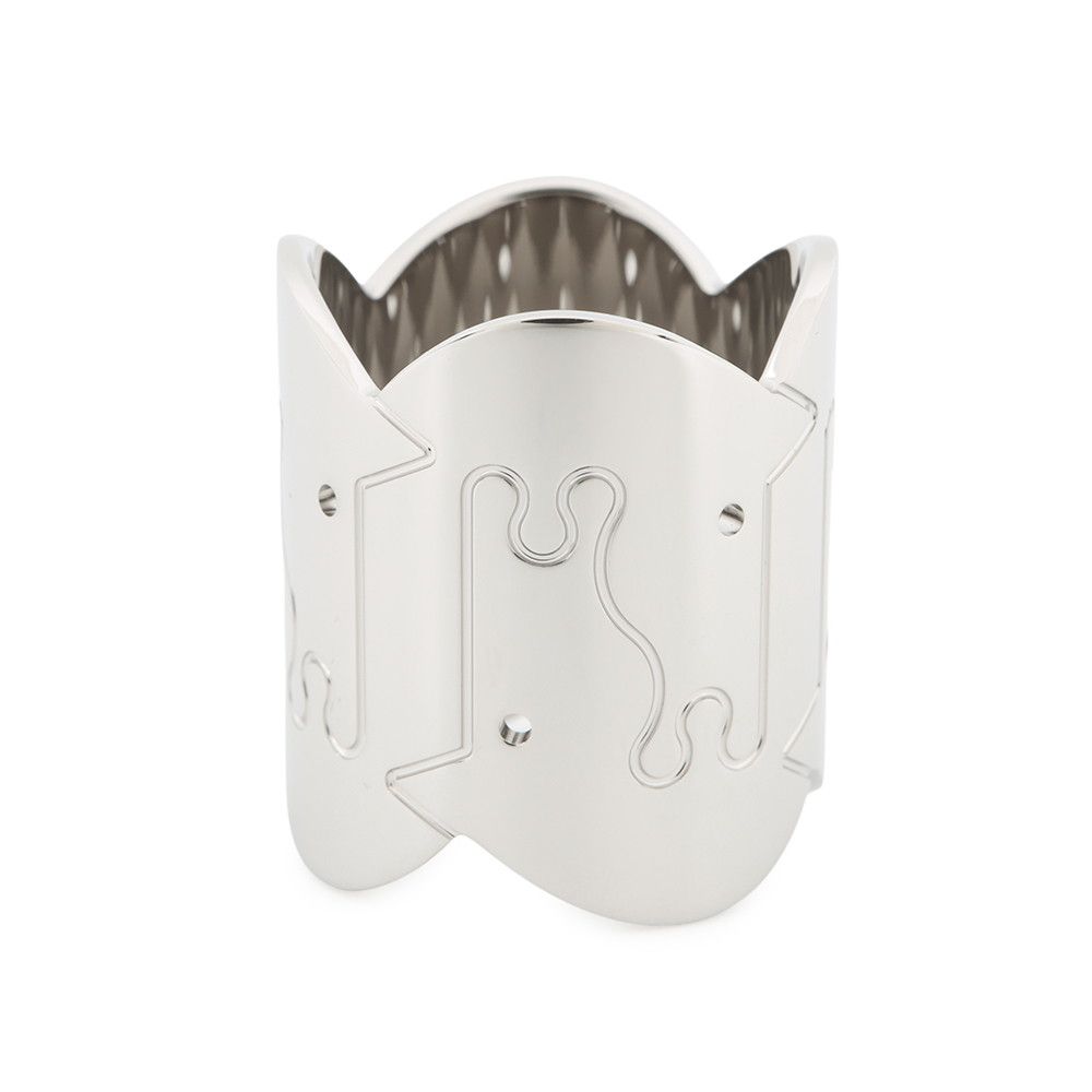Hermes Scarf Ring Parthenon Silver — view 2