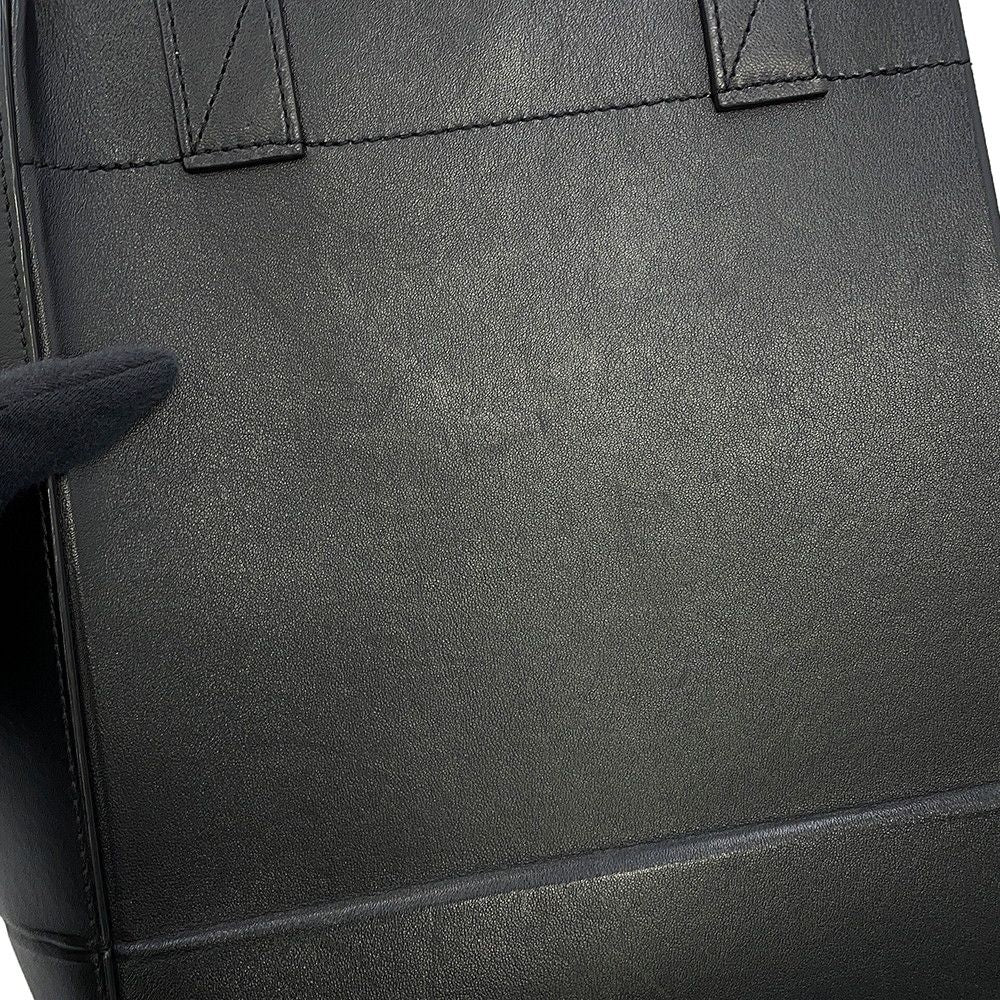 Dior Handbag and Shawn D-dior Mini Tote Leather Black Stussy Collaboration — view 6