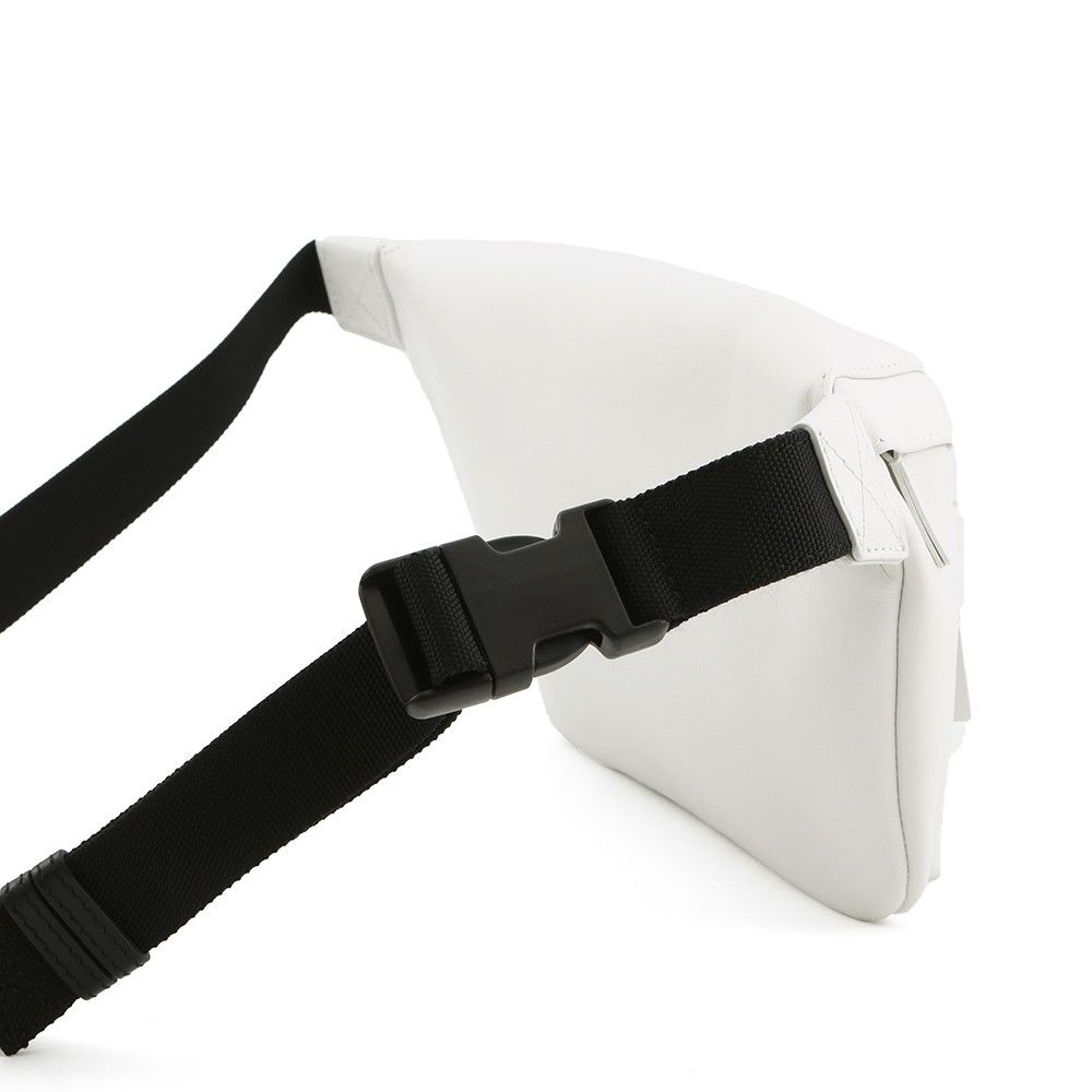 Balenciaga Belt Bag Everyday Logo Leather White — view 3