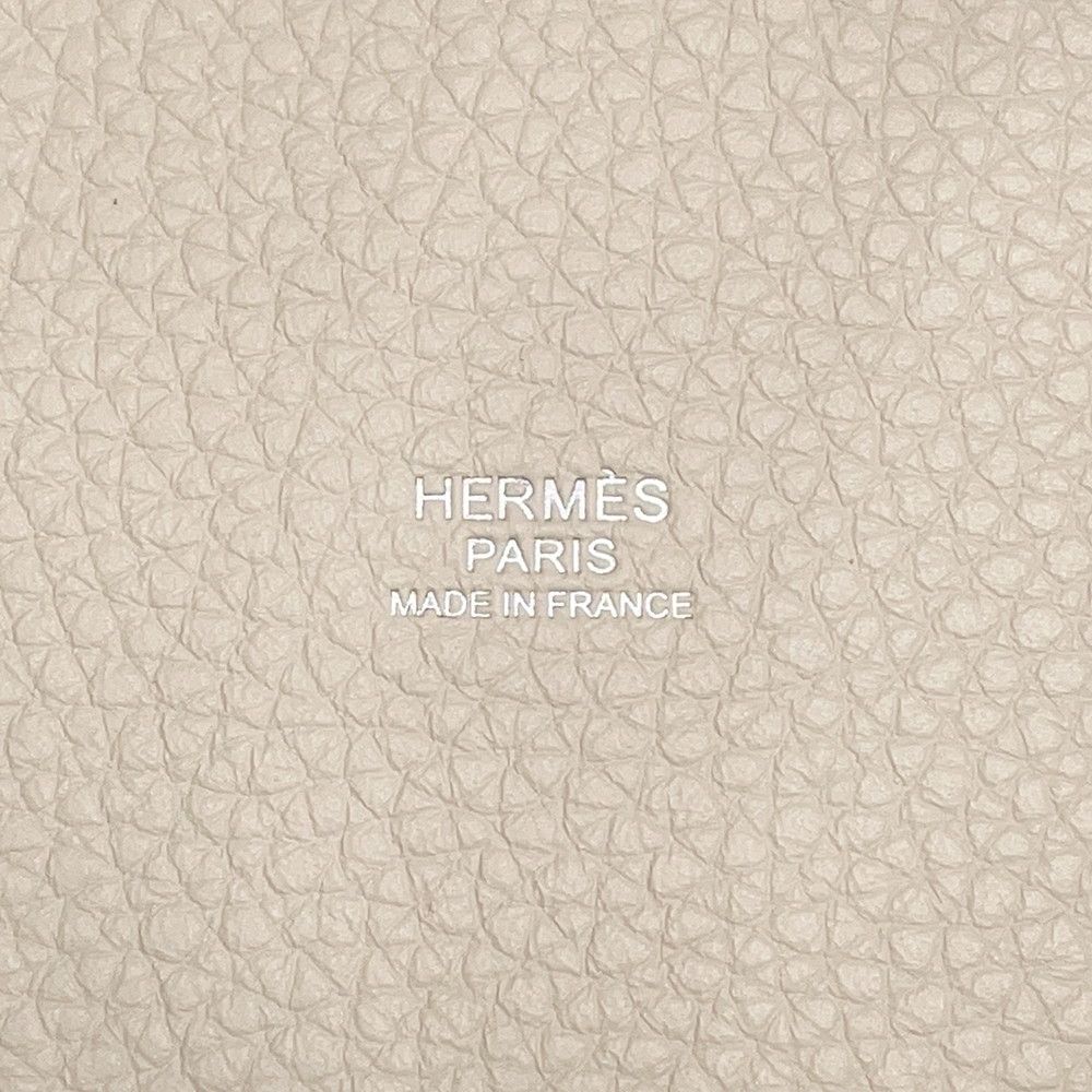 Hermes Handbag Picotin Lock PM Cles Silver Taurillon Clemence — view 8