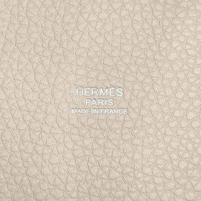 Hermes Handbag Picotin Lock PM Cles Silver Taurillon Clemence — view 8