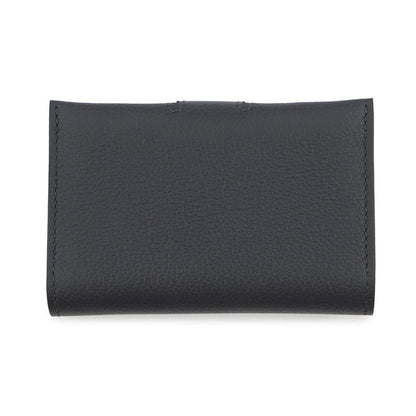 Hermes Card Case Canvas Silver Ever Color Business Holder — view 3