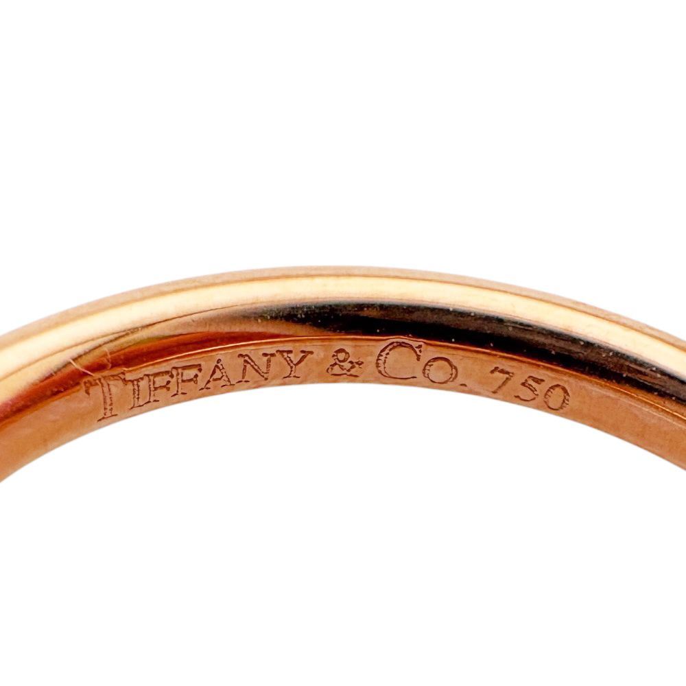 Tiffany & Co T Cube Band Ring 18k Gold Diamond — view 7
