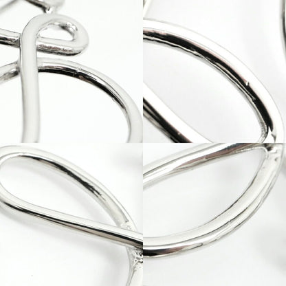 Loewe Anagram Brooch Metal Palladium Silver — view 8