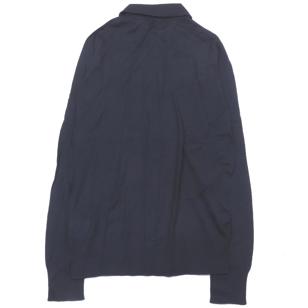 Dior le Jiknit Embroidery Top leo M Navy Second — view 2