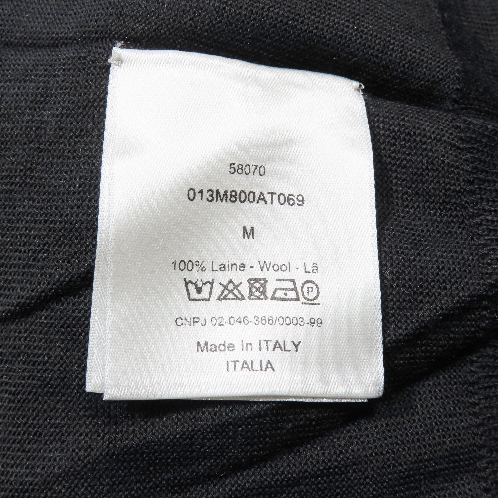 Dior le Jiknit Embroidery Top leo M Navy Second — view 7