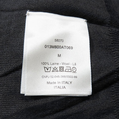 Dior le Jiknit Embroidery Top leo M Navy Second — view 7