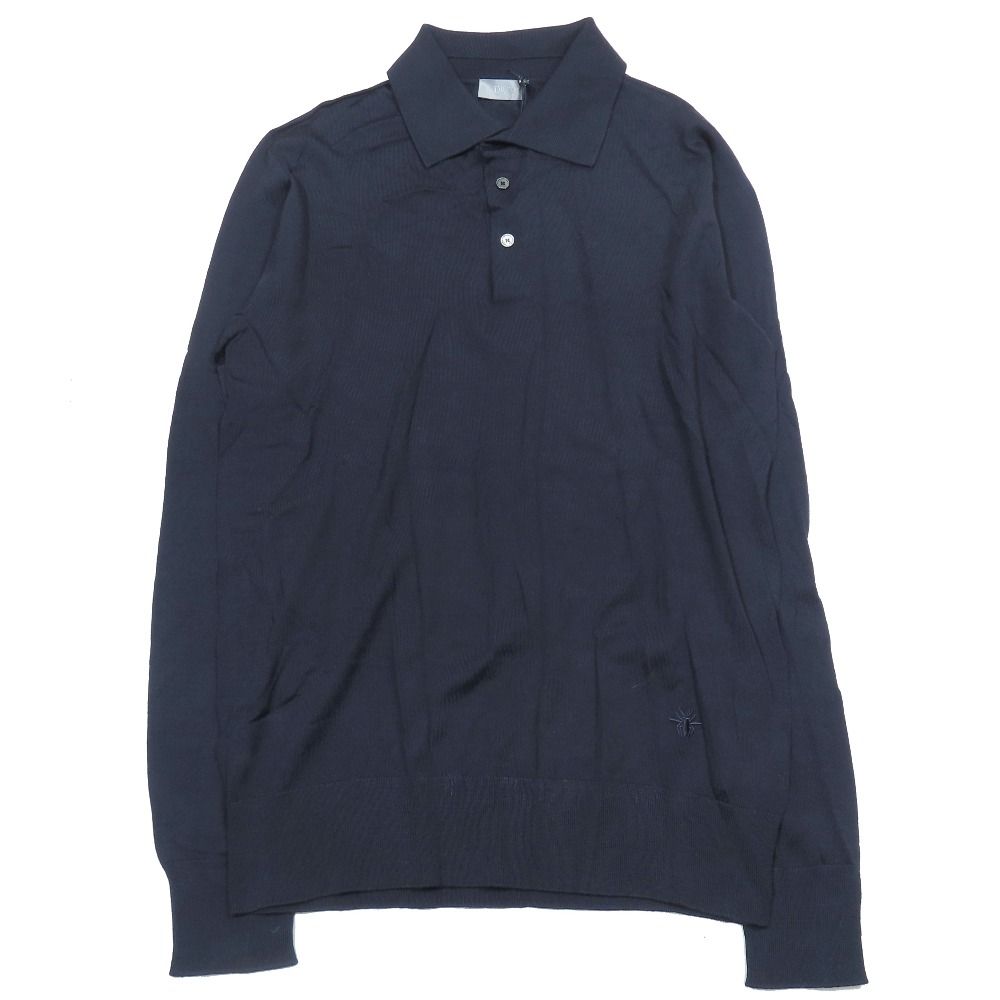 Dior le Jiknit Embroidery Top leo M Navy Second