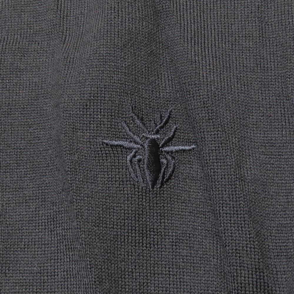 Dior le Jiknit Embroidery Top leo M Navy Second — view 5