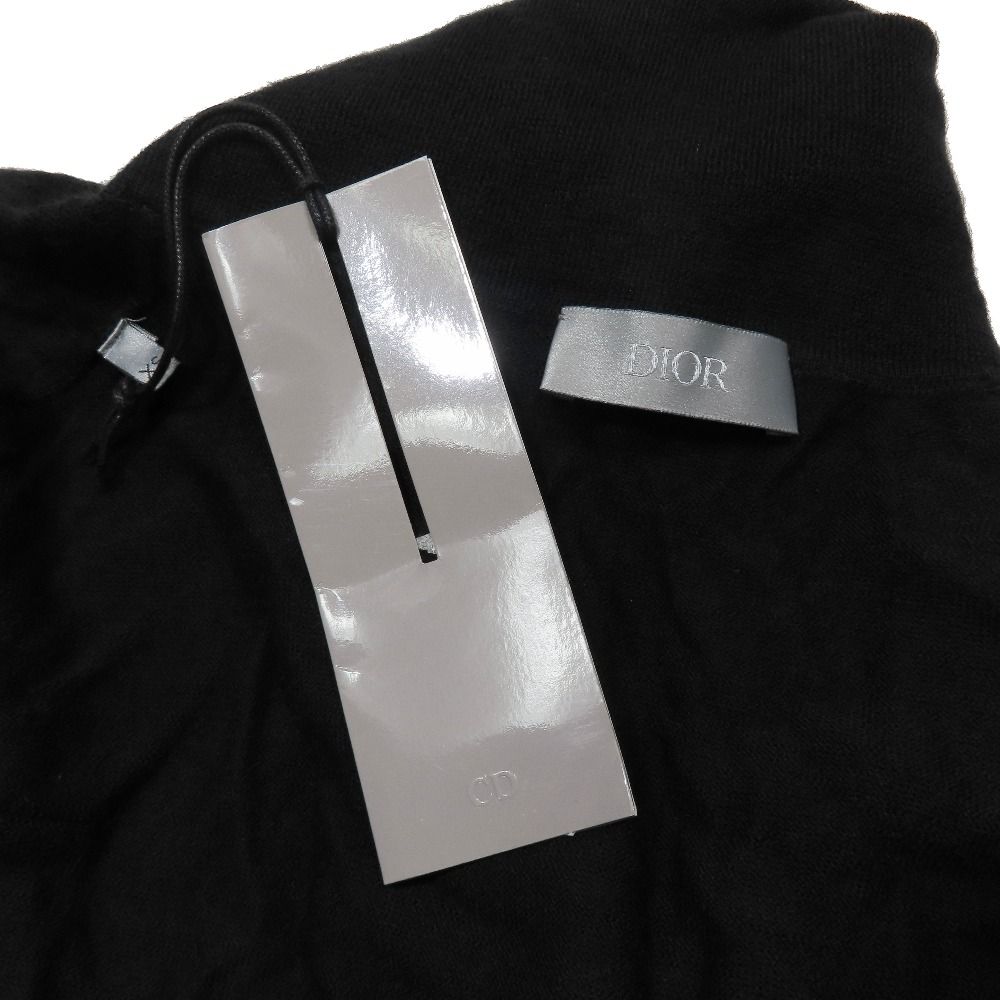 Dior Ji Ta Tole Knit Bee Embroidery Top XS Black Second Sweater — view 6