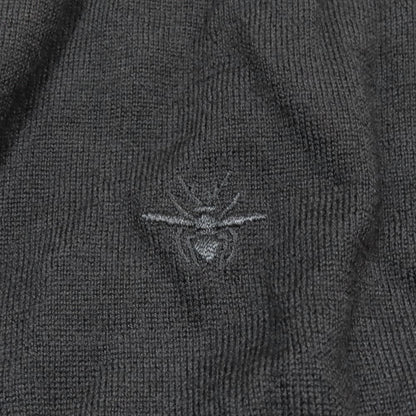 Dior Ji Ta Tole Knit Bee Embroidery Top XS Black Second Sweater — view 5