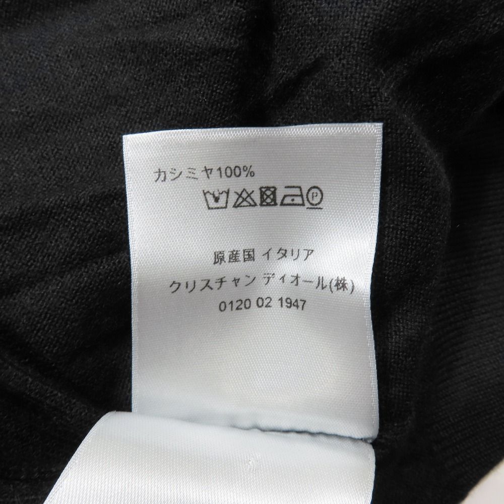Dior Ji Ta Tole Knit Bee Embroidery Top XS Black Second Sweater — view 8