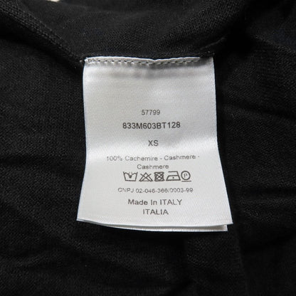 Dior Ji Ta Tole Knit Bee Embroidery Top XS Black Second Sweater — view 7