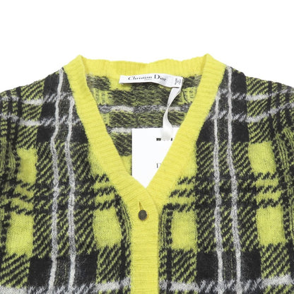 Dior hmmdio le hmm Knit le Cashmere Shaw Toheight 36 Yellow LadySecond Sweater — view 3