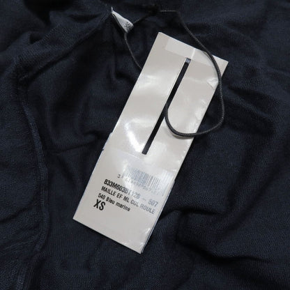 Dior Ji Ta Tole Knit Bee Embroidery Top XS Navy Second Sweater — view 6