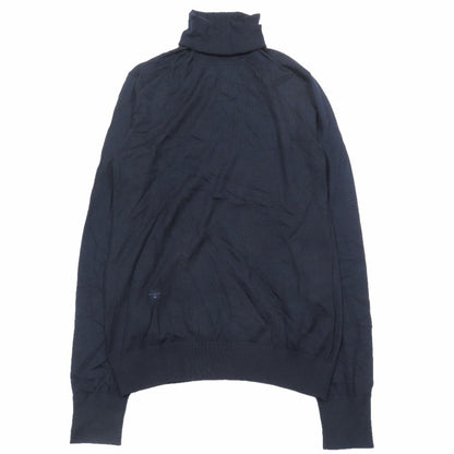 Dior Ji Ta Tole Knit Bee Embroidery Top XS Navy Second Sweater