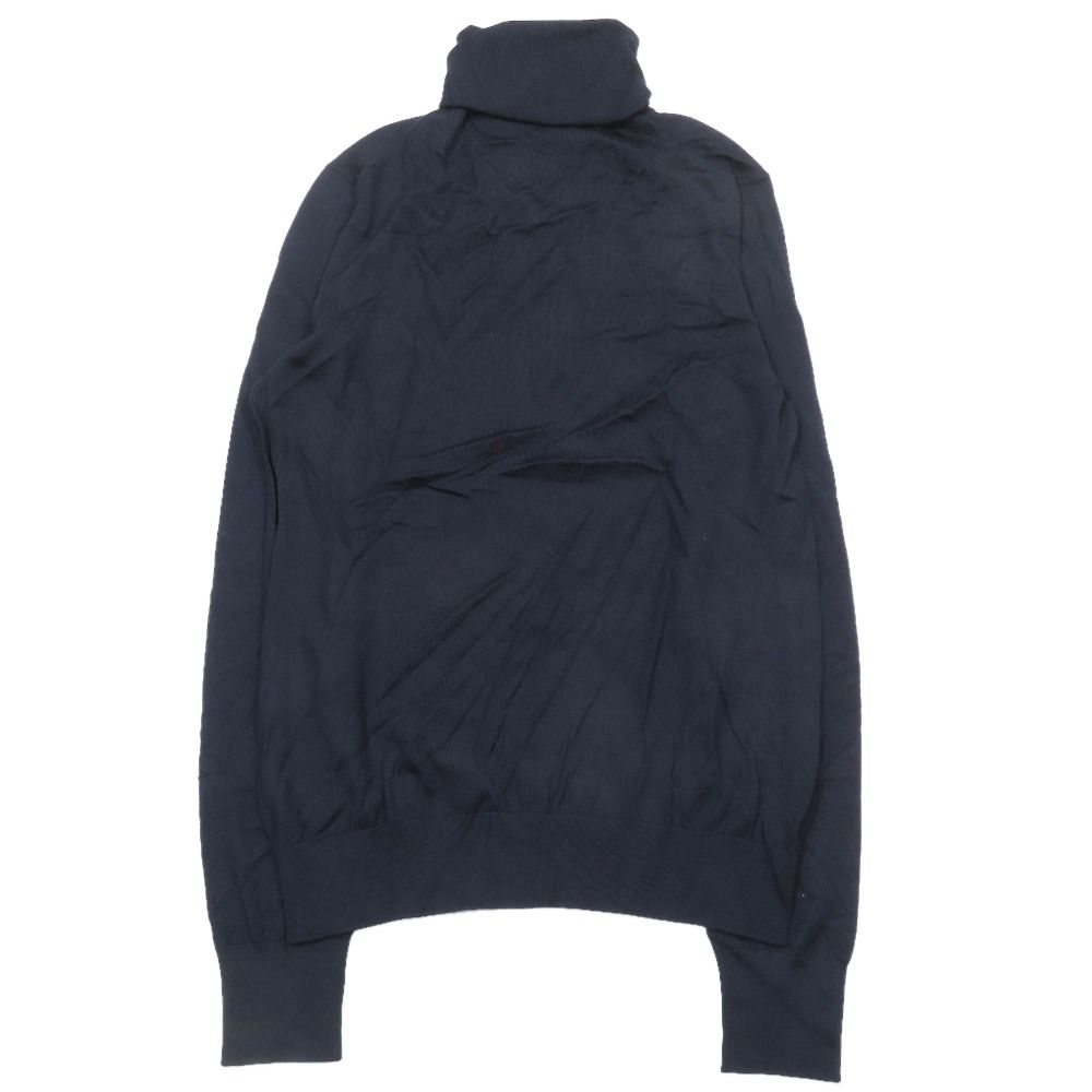 Dior Ji Ta Tole Knit Bee Embroidery Top XS Navy Second Sweater — view 2