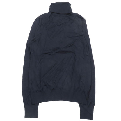 Dior Ji Ta Tole Knit Bee Embroidery Top XS Navy Second Sweater — view 2