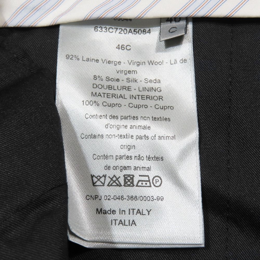 Dior Trousers Depants Hmmta revinegar le Silk 46c Navy Second Pants — view 6
