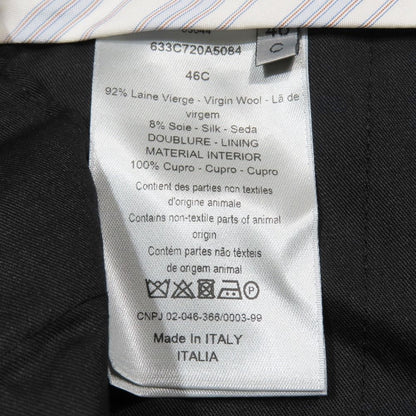 Dior Trousers Depants Hmmta revinegar le Silk 46c Navy Second Pants — view 6