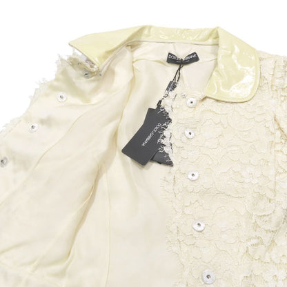 Dolce & Gabbana ReJacket Shaw Toheight Enamel 38 Yellow LadySecond Jacket — view 3