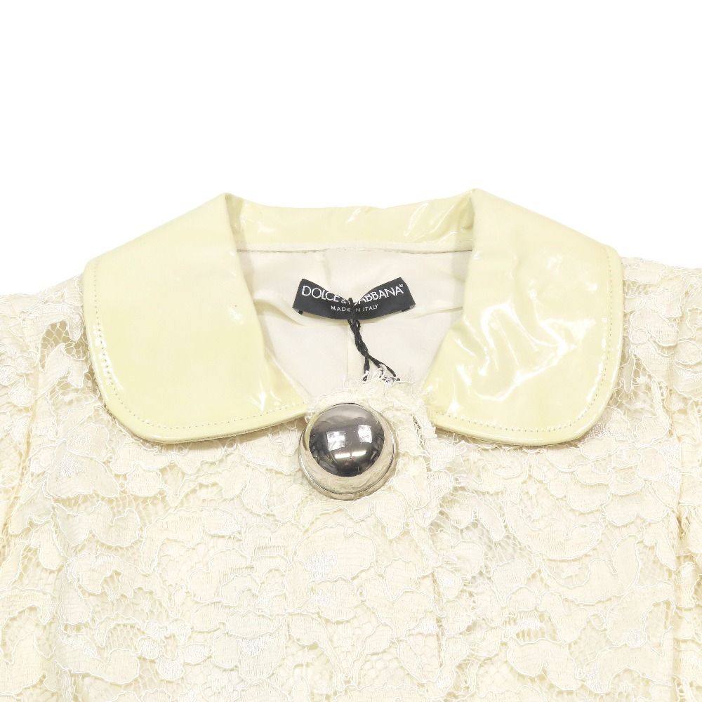 Dolce & Gabbana ReJacket Shaw Toheight Enamel 38 Yellow LadySecond Jacket — view 4