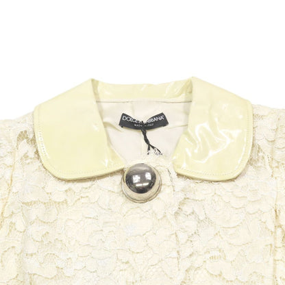 Dolce & Gabbana ReJacket Shaw Toheight Enamel 38 Yellow LadySecond Jacket — view 4