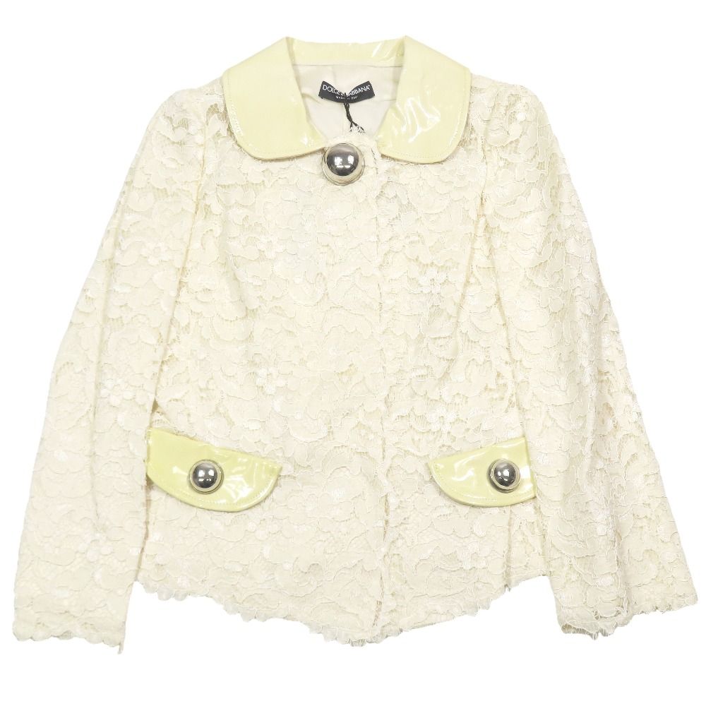 Dolce & Gabbana ReJacket Shaw Toheight Enamel 38 Yellow LadySecond Jacket