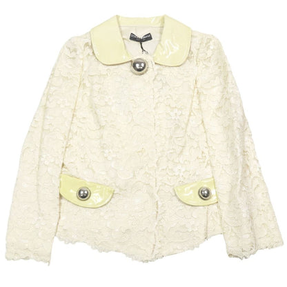 Dolce & Gabbana ReJacket Shaw Toheight Enamel 38 Yellow LadySecond Jacket
