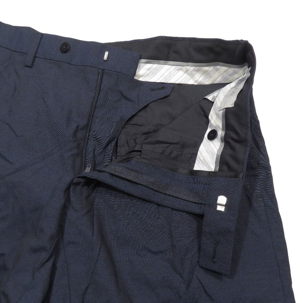 Dior Trousers Depants Hmmta revinegar le Silk 46c Navy Second Pants — view 3