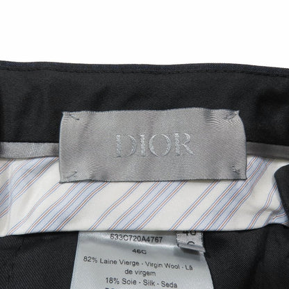 Dior Trousers Depants Hmmta revinegar le Silk 46c Navy Second Pants — view 5