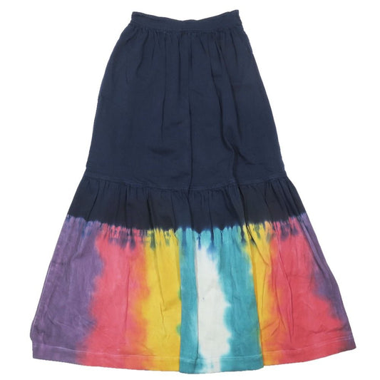 Dior hmmdio le Ta a-de Skirt Long Vinegartore 38 Indigoblue Multi LadySecond
