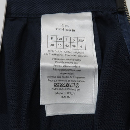 Dior hmmdio le Ta a-de Skirt Long Vinegartore 38 Indigoblue Multi LadySecond — view 7