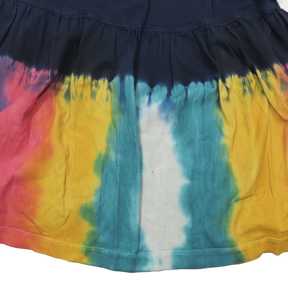 Dior hmmdio le Ta a-de Skirt Long Vinegartore 38 Indigoblue Multi LadySecond — view 5