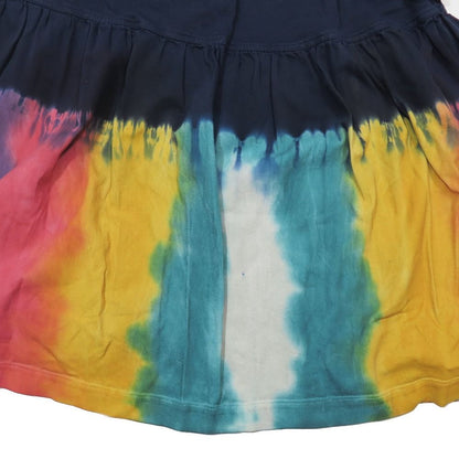 Dior hmmdio le Ta a-de Skirt Long Vinegartore 38 Indigoblue Multi LadySecond — view 5