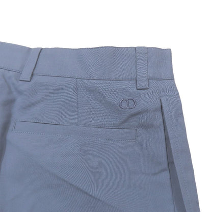 Dior CD Logo Embroidery Trousers Depants Hmmta revinegar Cotton 46 Blue Second — view 5