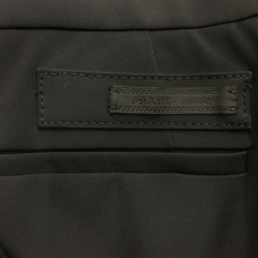 Prada vinegarlele Pants Trousers Balogo Ahmmle 38 Black LadySecond — view 3